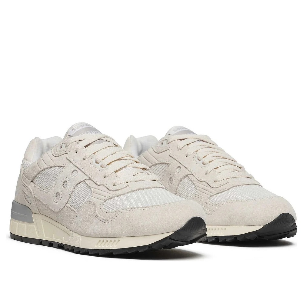 Saucony Shadow 5000 Men's Size 9 Running Shoes White/Grey  S70665-53 NEW - Picture 2 of 5